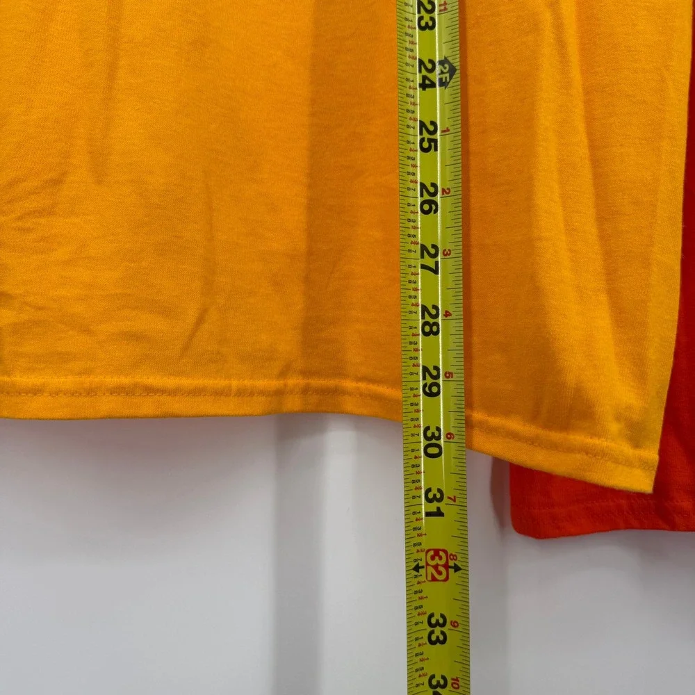 M&Ms Graphic Tee 2 Pack Yellow Orange Halloween Costume Retro Y2K Candy Tee XL